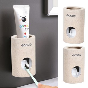 Toothpaste Dust Automatic Dispenser Holder Proof Toothbrush