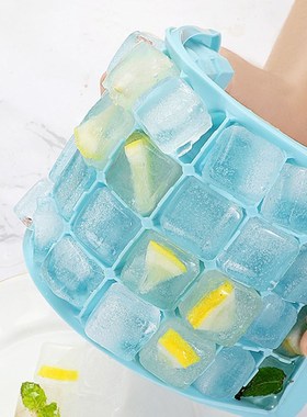 24/36 Grids Silicone Ice Cube Tray Mold Fresh Fruit Large Ic