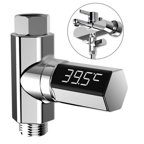 Universal LED Display Water Shower Temperature Meter Electri