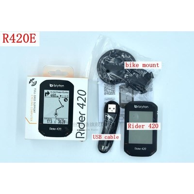Bryton Rider 420 GPS Cycling Computer Enabled Bicycle/Bike C