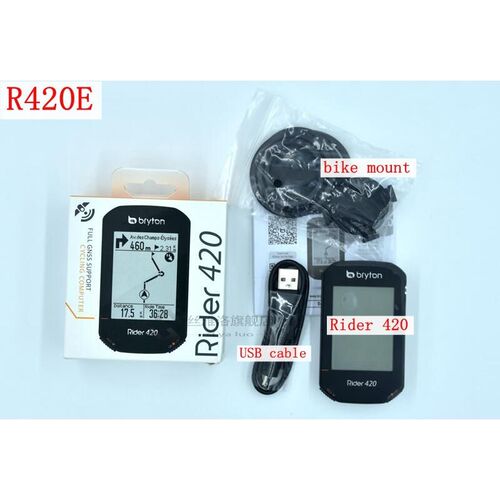 Bryton Rider 420 GPS Cycling Computer Enabled Bicycle/Bike C