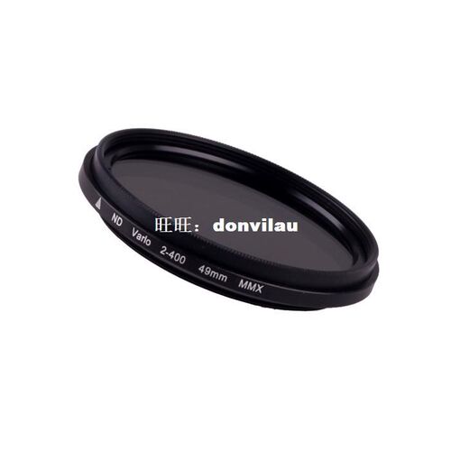 New 49mm Fader Variable ND Filter Adjustable ND2 to ND400 Ne