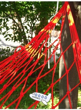 Nylon Hammock Portable Garden Mesh Net Sleeping Bed Hamaca f