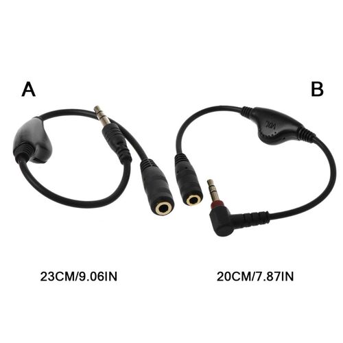 3.5mm Jack AUX Male to Female Adapter Extension Cable Stere