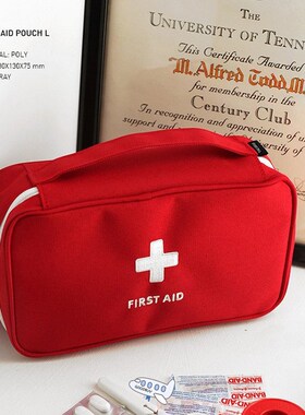 Portable Camping First Aid Kit Emergency Medical Bag Storage