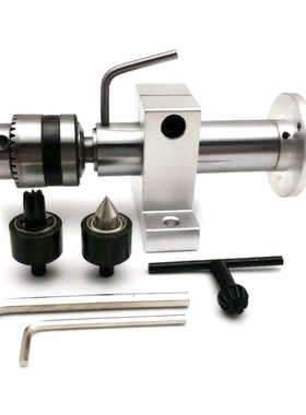 Multifunction Drilling Tailstock Live Center With Claw  Mini