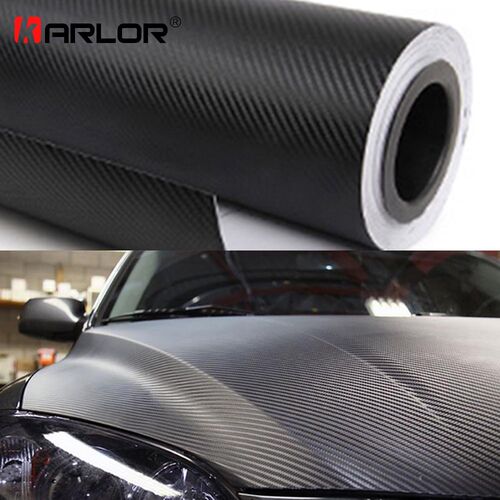 200cm*30cm 3D Carbon Fiber Vinyl Film 3M Car Stickers Water