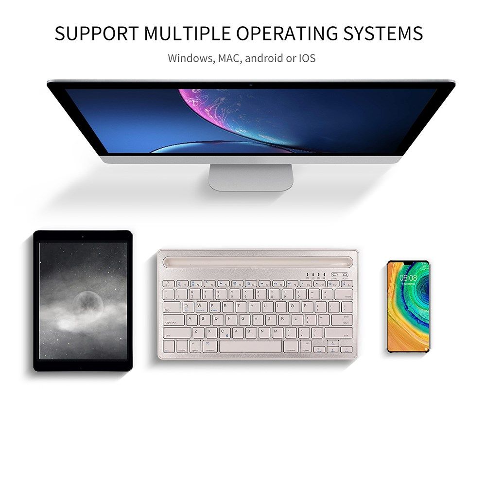 230mAh Bluetooth 3.0 Mini Wireless Keyboard Bluetooth Keybo