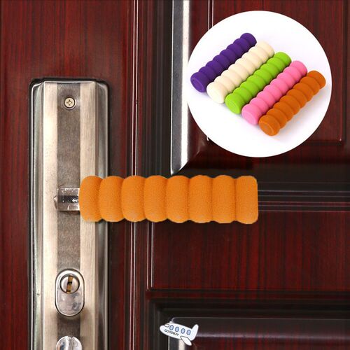 Spiral door handle gloves crash protection cover children