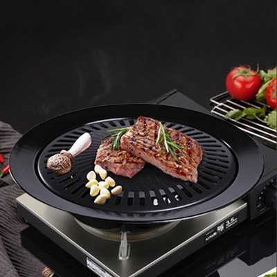 Korean Barbecue Tray Outdoor Cassette Oven Grill Pan Non-Sti