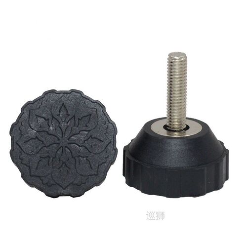 4pcs Furniture Support legs with Nylon Base M8-M12 Thread Ad