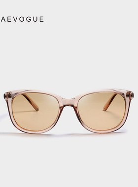AEVOGUE Polarized Sunglasses Women  Popupar Transparent Fra
