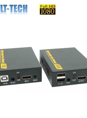 1080P 120M KVM HDMI Extender By RJ45 Ethernet Cat5e Cat6 Cab