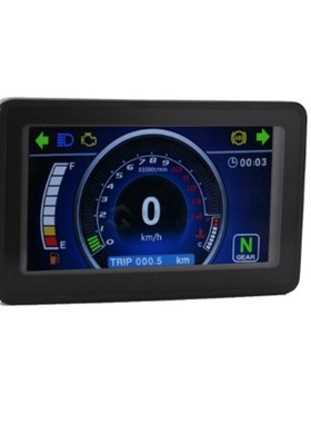 Freeship 1,2,4 Cylinder niversal Motorcycle LCD Display  Clu