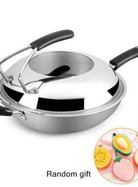 Honeycomb Non-Stick Wok Frying Pan Smokeless Wok Eco-Friendl