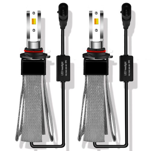 2Pcs Auto  Light LED H4 H7 H8 H11 9005 9006 H1 HB3 HB4 led H