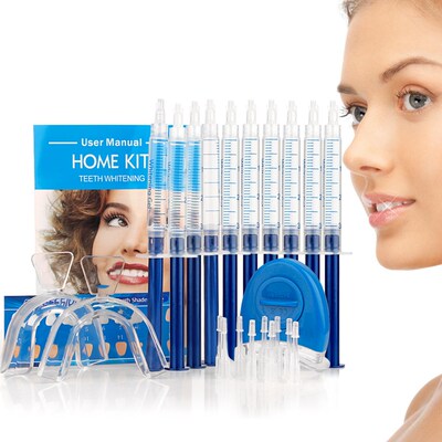 Dental Peroxide Teeth Whitening Kit Tooth Bleaching Gel Kits