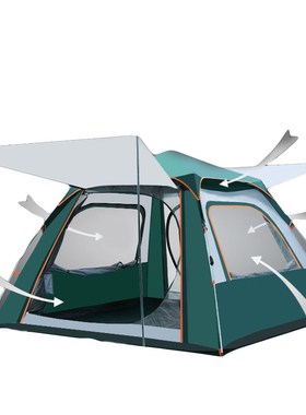 ultralight outdoor carpa inflable 3-4 people pop up tent bea