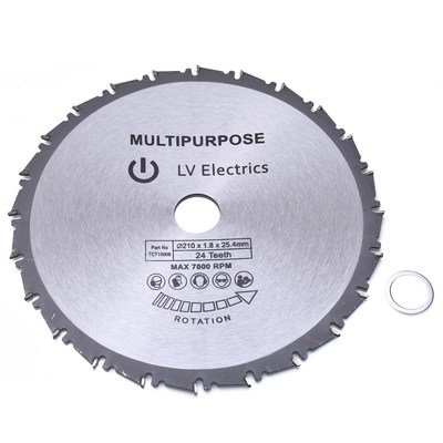 210mm Dia Circular Saw Blade Disc Rotary Tool for Woodworkin