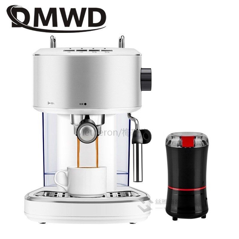 Italian Pressure Steam Automatic Espresso Coffee Maker Cappu