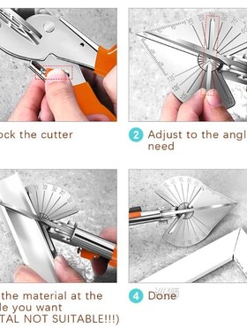 45 degree 90 degree edge angle scissors/multifunction angle