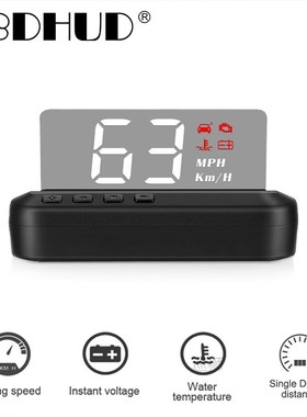 C100  HUD Mirror Car Head up display Windshield Speed Projec