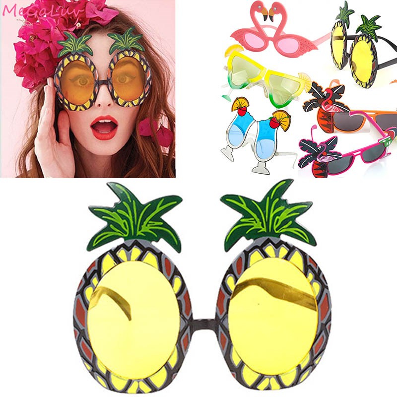 1 Pc Hawaii Sunglasses Soda Juice Tropical Summer Beach Gogg