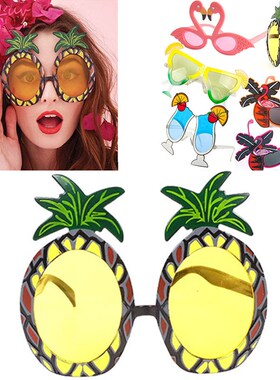 1 Pc Hawaii Sunglasses Soda Juice Tropical Summer Beach Gogg