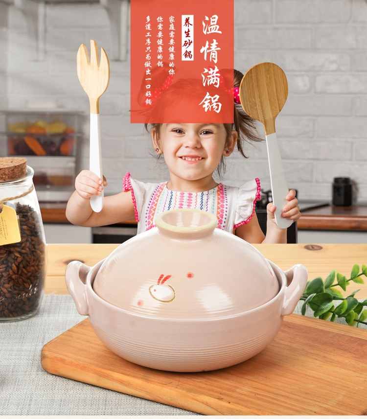 Japanese casserole pottery stew pot soup health baby special