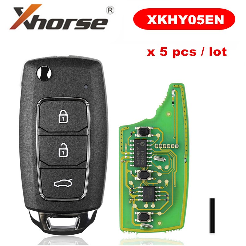 XKHY05EN HYU.D style for HYUNDAI Wired Universal Remote Key