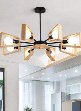 Black White Modern Chandelier Tree Lighting 3/5/6/8 Lights E