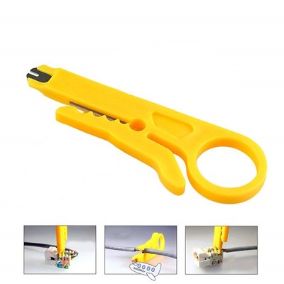Portable Wire Stripper Knife Crimper Pliers Crimping Tool Ca