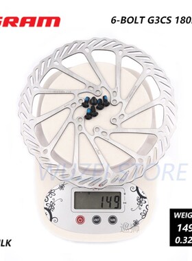 AVID CenterLine Disc Brake Rotor G3 160/180/203mm HS1 6 Bolt