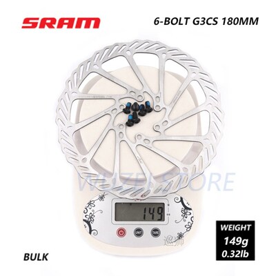 AVID CenterLine Disc Brake Rotor G3 160/180/203mm HS1 6 Bolt