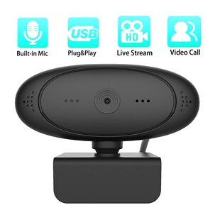 New HD 1080P 60FPS Autofocus USB 2.0 Webcam with Microphone