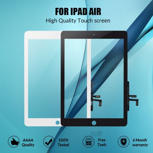 New For iPad Air 1 iPad 5 LCD Outer Touch Screen Digitizer F