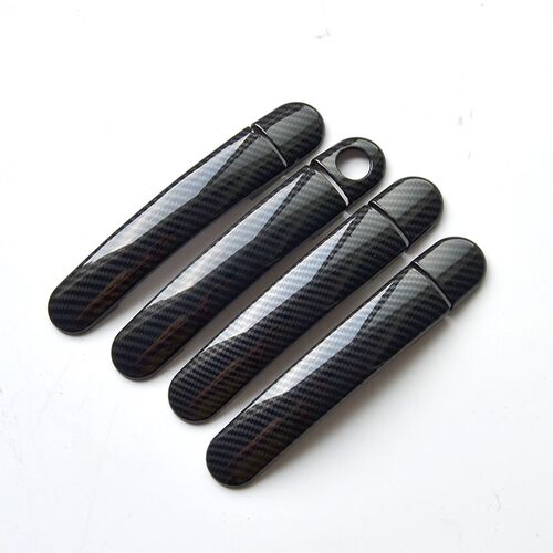 For VW Polo 2004 2005 2006 2007 2008 2009 Chrome Carbon Fibe