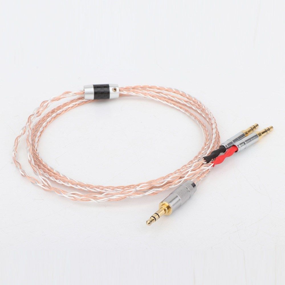 1PCS  8 Cores 7N OCC Silver Plated Sundara Aventho focal el