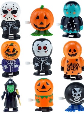 Halloween Windup Toy Kids Favor Funny Halloween Toy Pumpkin