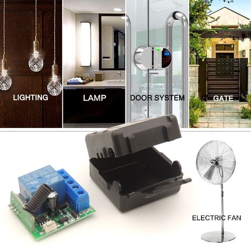433Mhz Universal RF Remote Control Switch 12V Relay Receiver