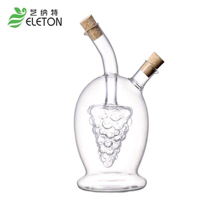 Kitchen Accessories Glass Oiler Leakproof Oil Bottle Dispens