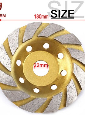 100/125/150/180mm Diamond Grinding Disc Abrasive Grinder Whe