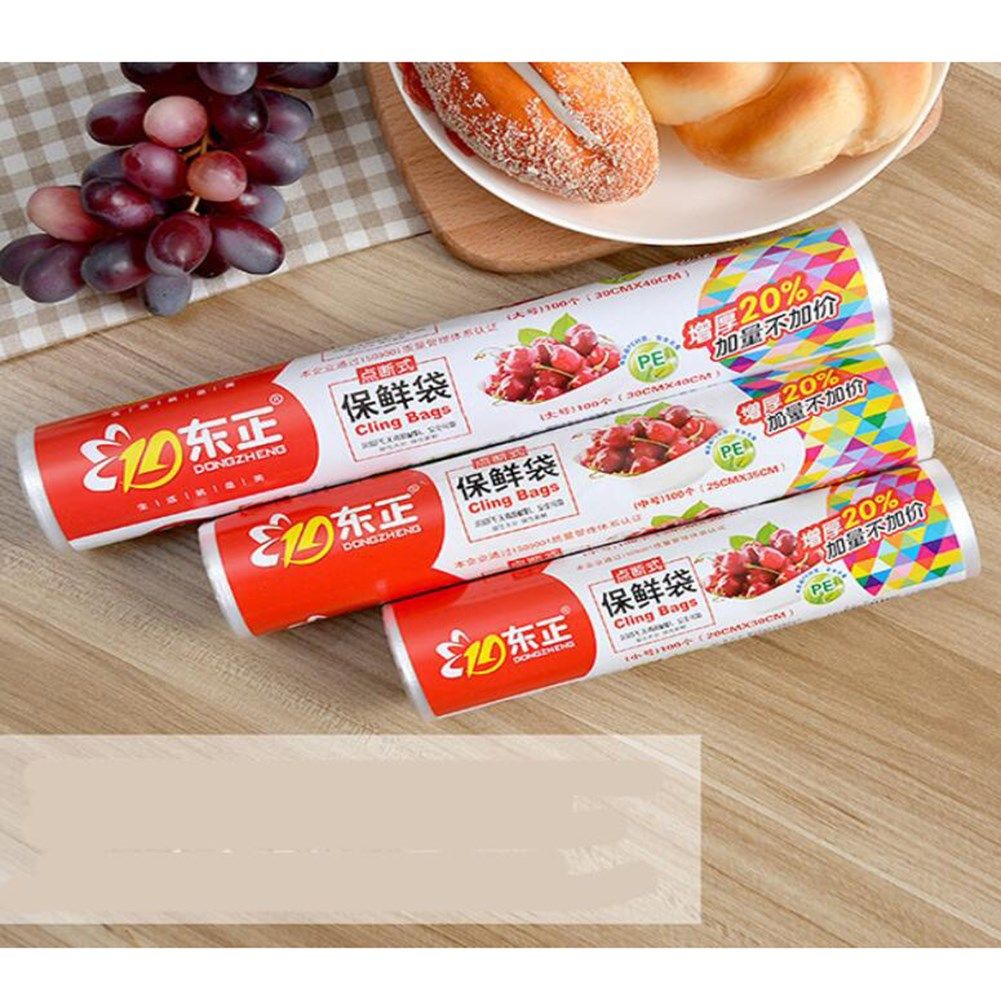 1 roll food saver plastic bag thickened saran wrap vacuum se
