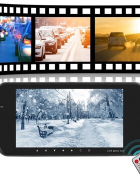DVR Camera 7 inch Car Rearview Mirror Liquid Crystal Displa