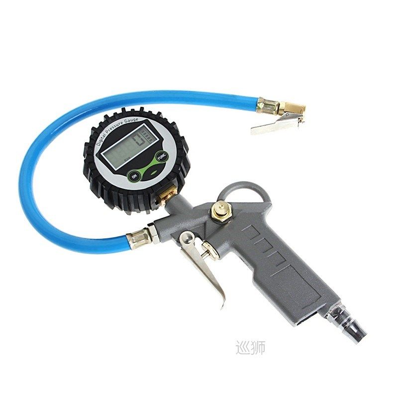 Digital Car Truck Air Tire Pressure Inflator Gauge Dial Mete