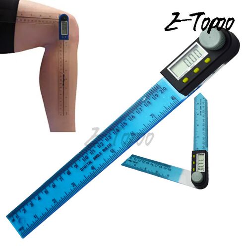 1pcs 200mm Digital LCD Protractor Inclinometer Goniometer L