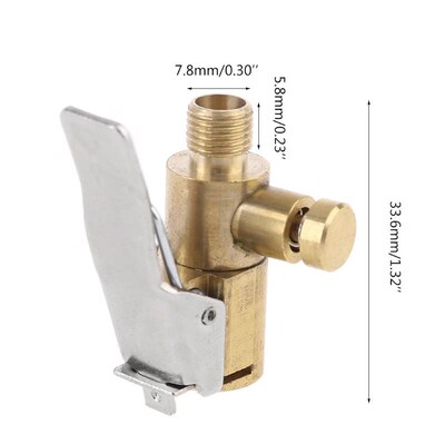 Tire Air Chuck-Car Air Pump Thread Nozzle Adapter Accessory,