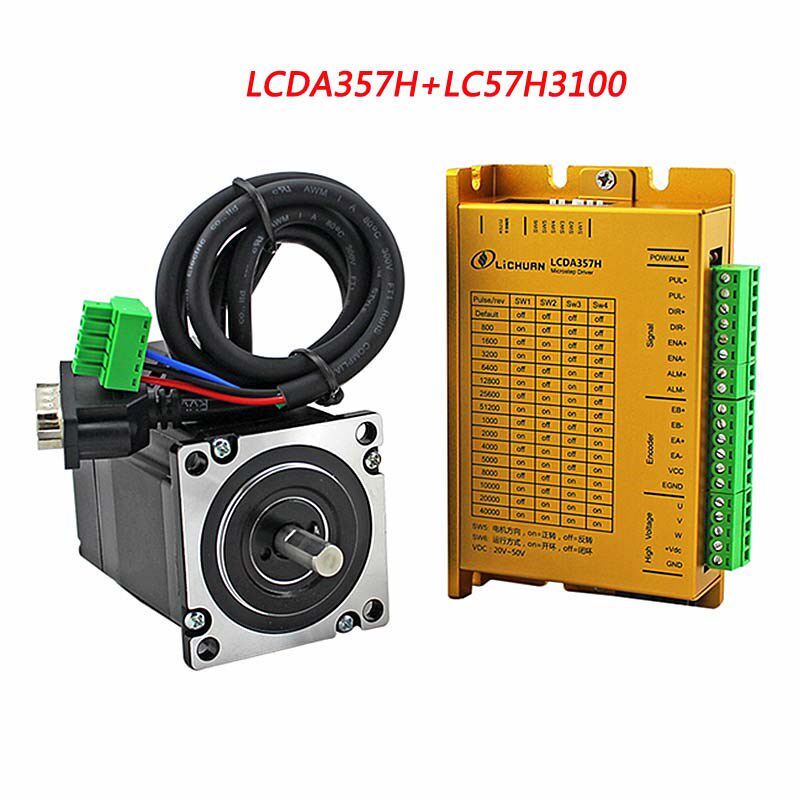 3phase stepper motor driver kit 3NM NEMA23 cnc closed loop s