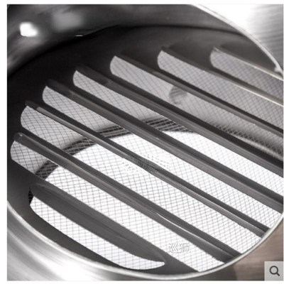 60 mm ~ 300 mm stainless steel exhaust hood, Wall wall vent