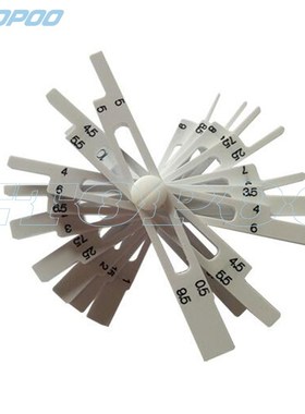 Plastic 0.5-10mm Taper Welding Gauge Test Toper Weld Gage ga